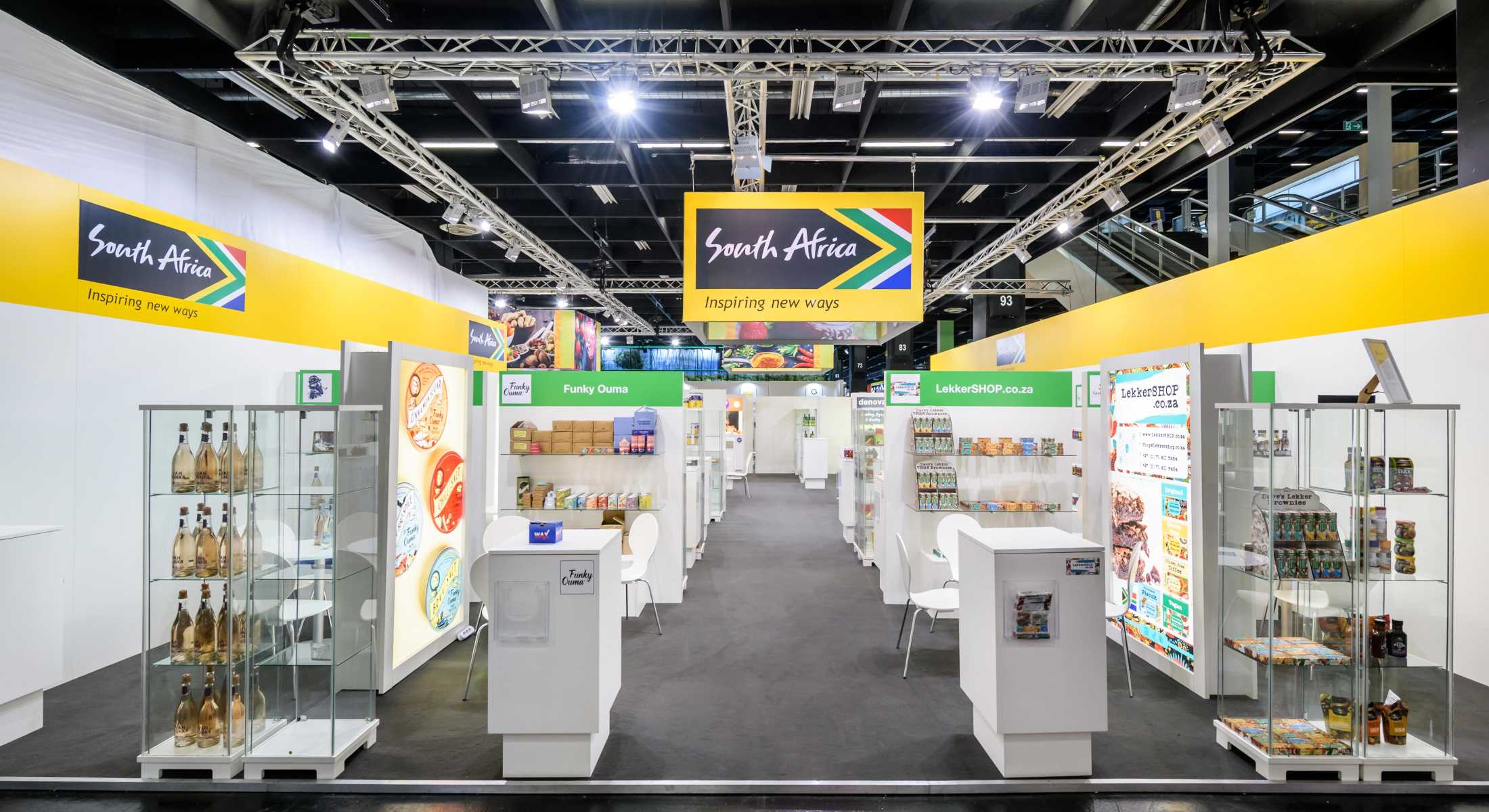 Südafrikanischer Gemeinschaftsstand auf der Anuga Köln