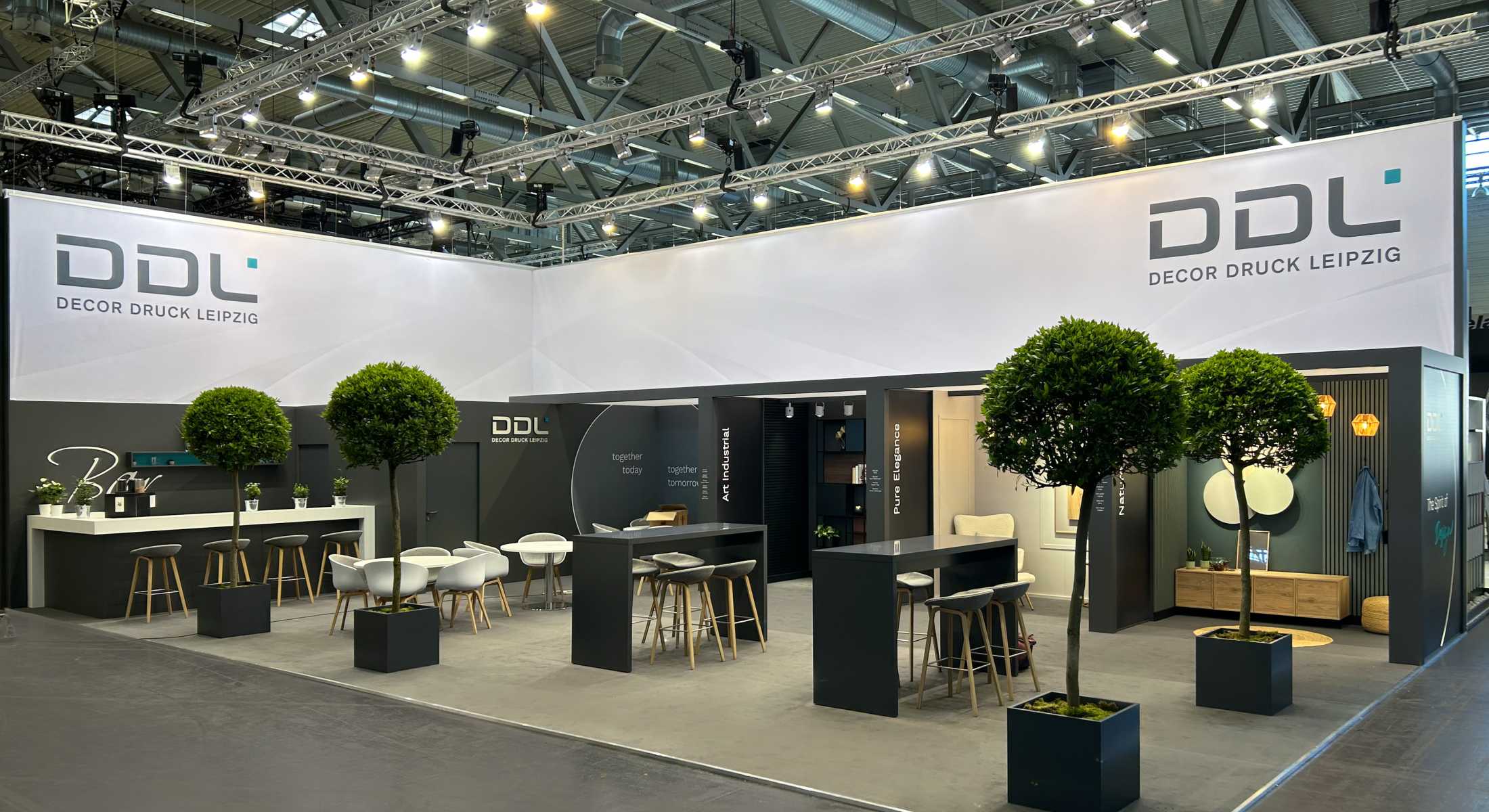 Messestand Decor Druck Leipzig auf der Interzum Köln