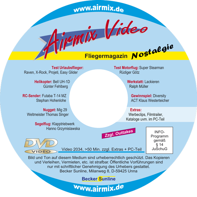 Fliegermagazin Airmix Video