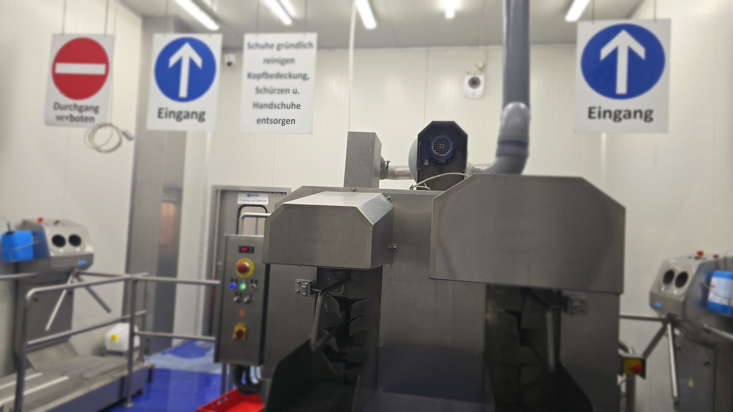 Einblick in die Produktion