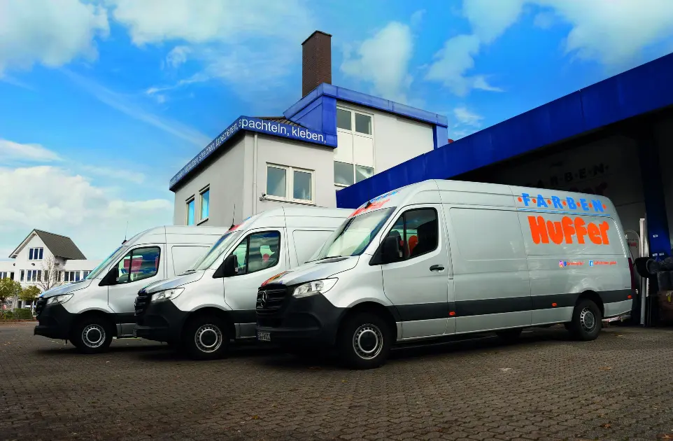Fuhrpark für die Baustellenlogistik