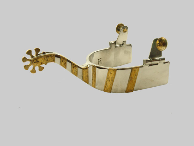 Montaña Spur, Cutting, Brass Trim