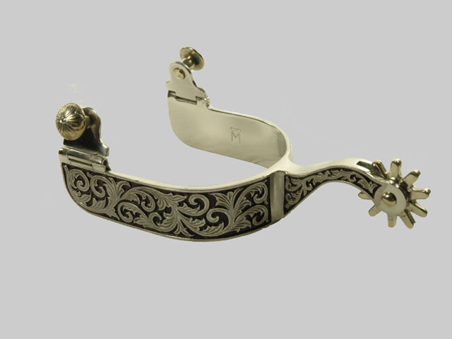 SS Floral Show Spur Men mit Antique Paint
