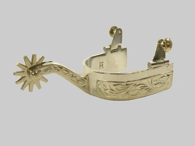 Montaña Spur, Cutting, German Silver Trim