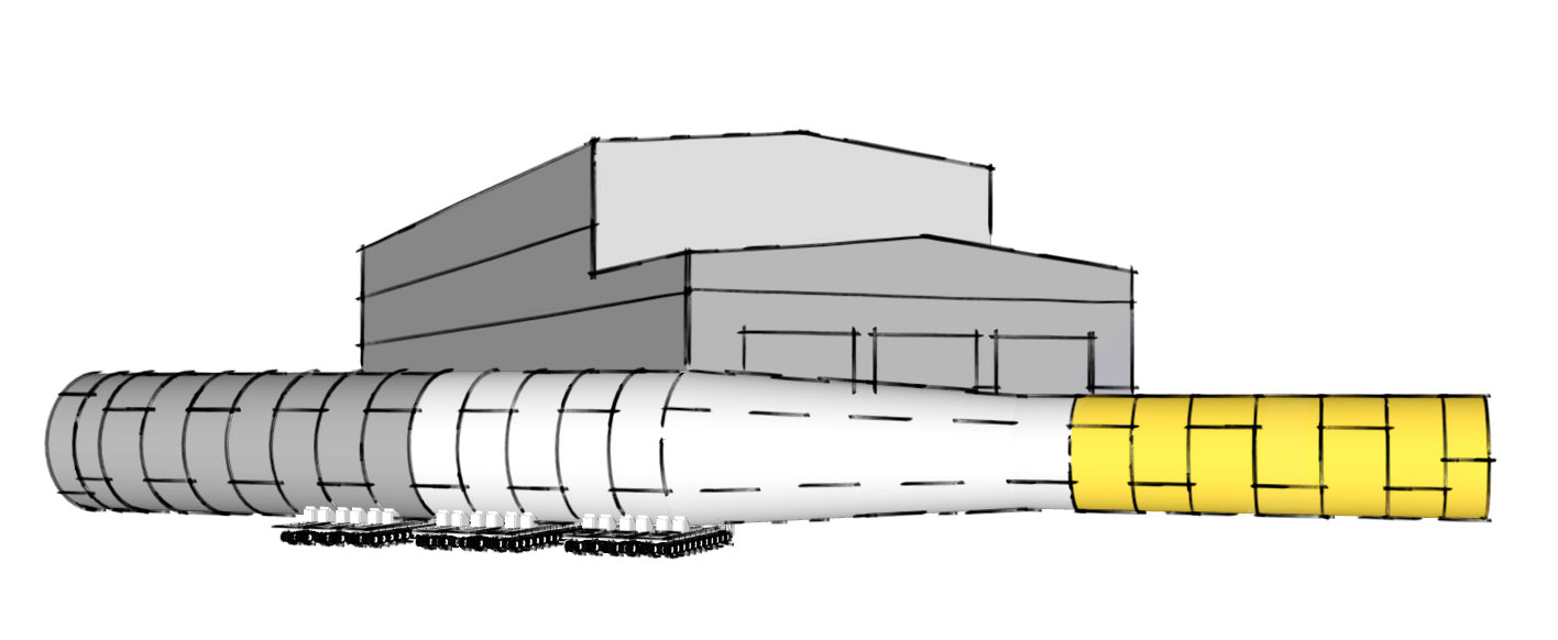 XXL-Monopile (Offshore-Fundament)