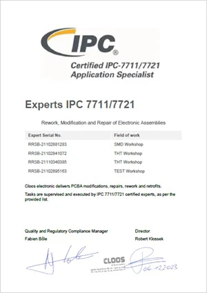 IPC-7711/7721-Experten für Rework