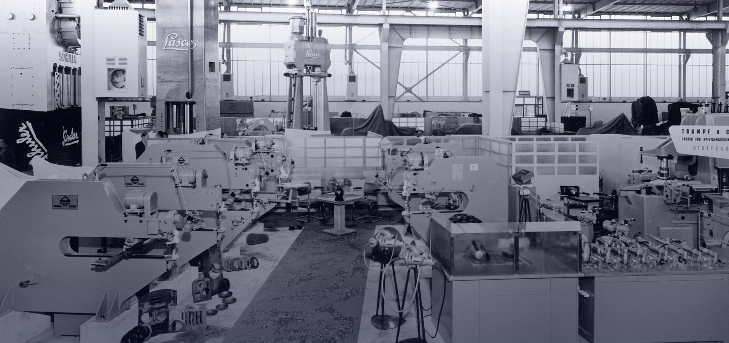 TRUMPF-Messestand Hannover (historisch)