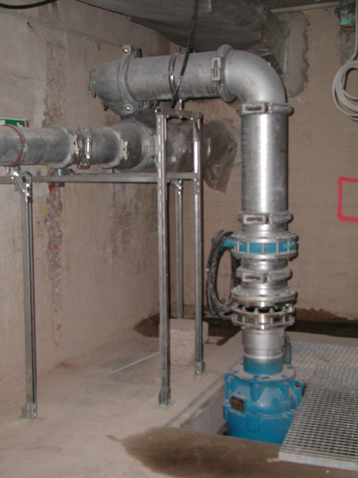 Hochwasserschutz Plange Mühle Düsseldorf