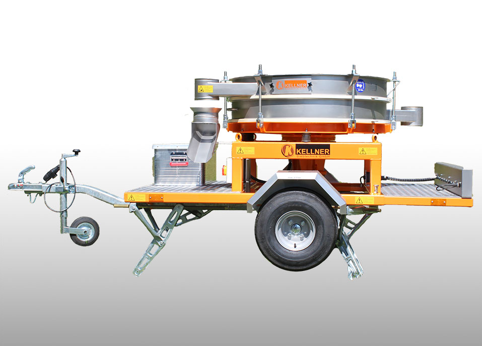 Mobile Siebmaschine MVS1000