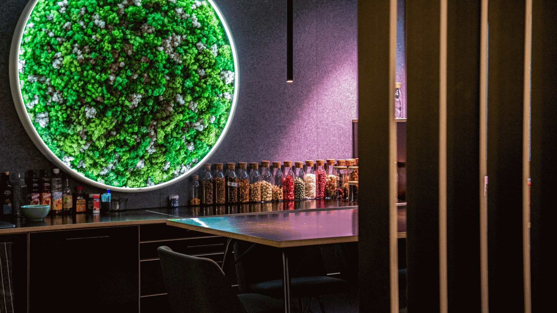 Lichtlösung Snackbar