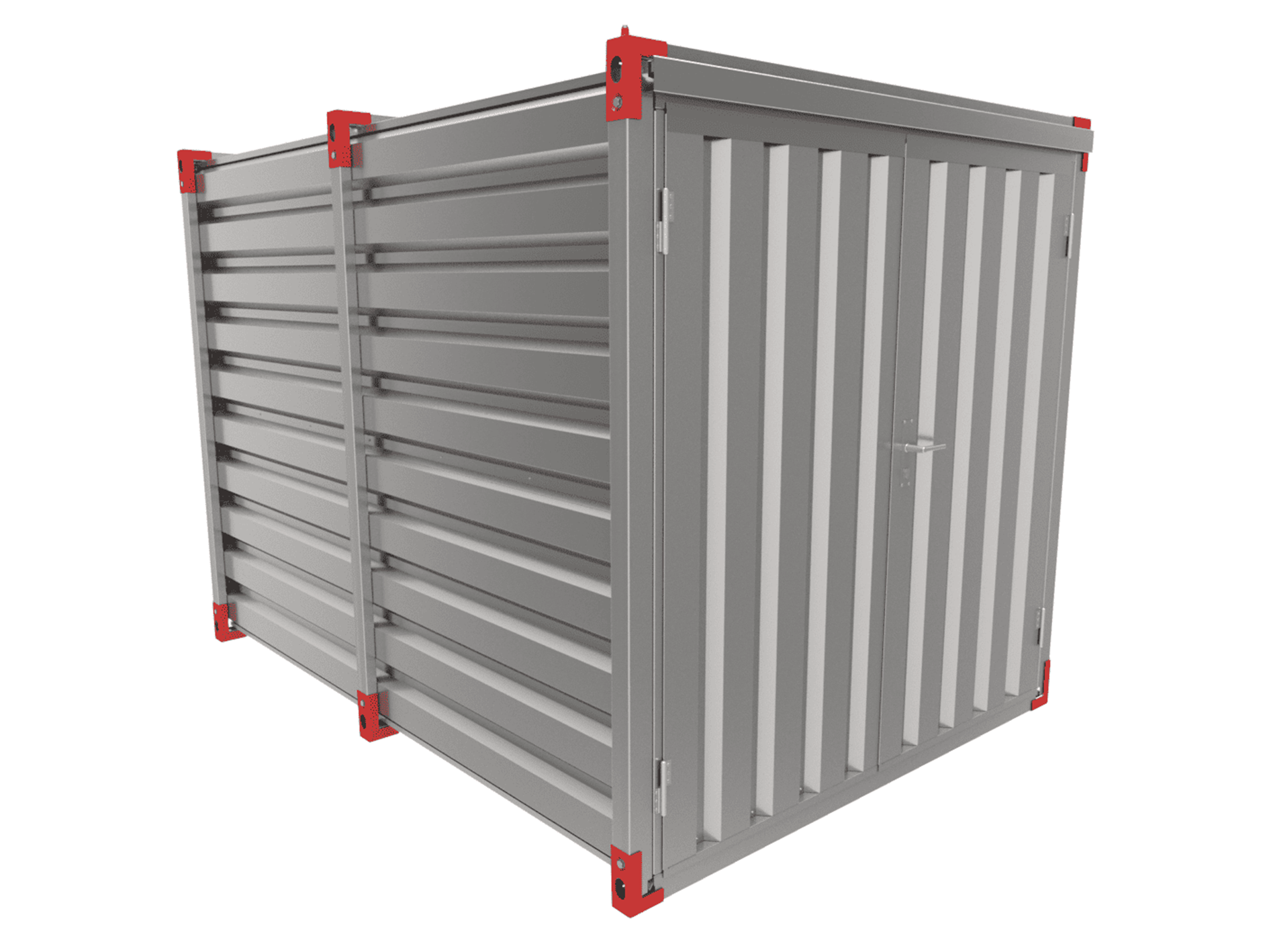 Zerlegbarer Kovobel Lagercontainer für Garten und Baustelle