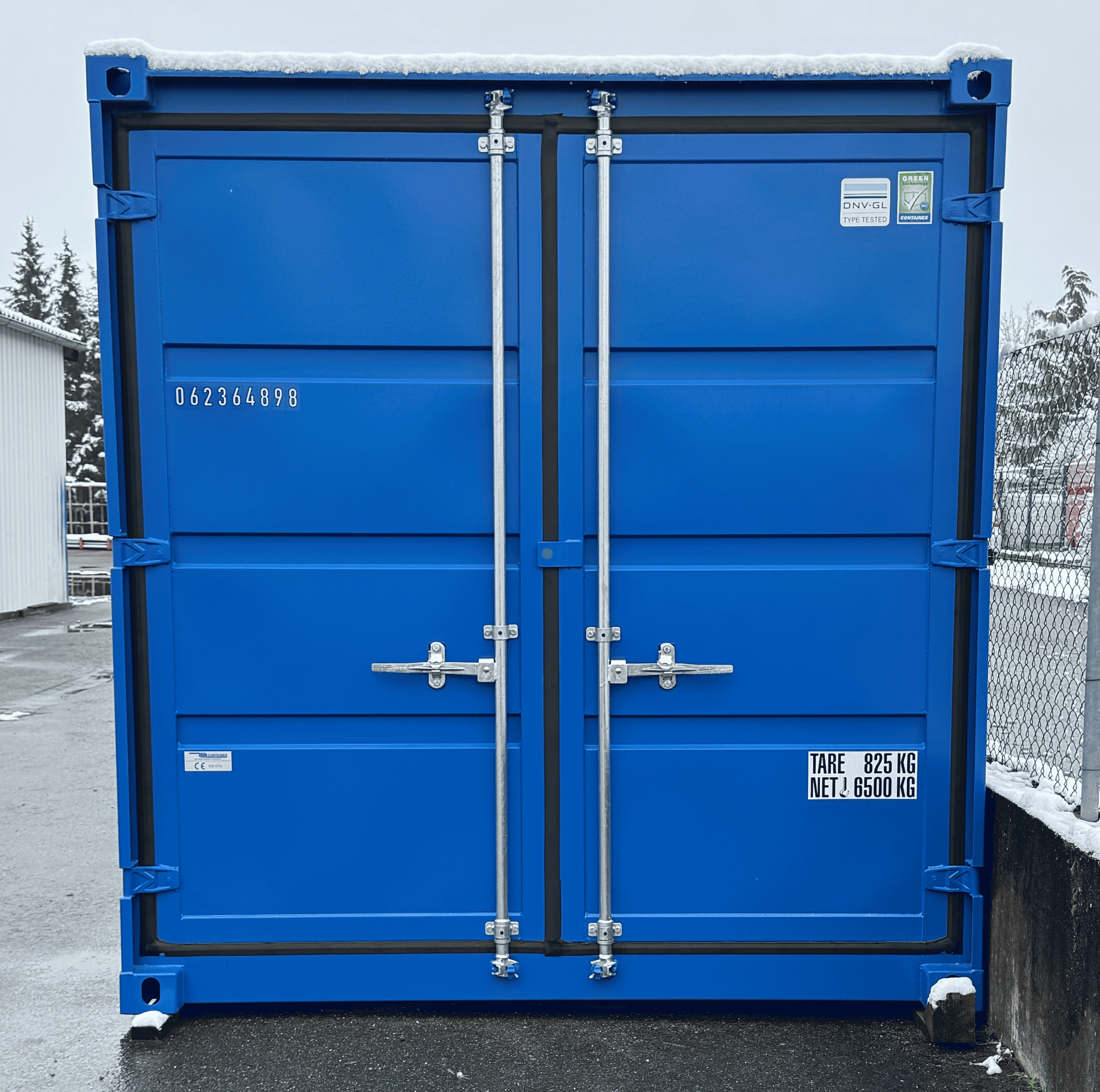 10 Fuß Materialcontainer