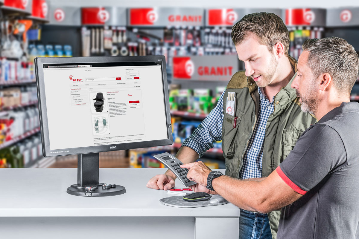 Granit spare parts partner shop in Heilbronn