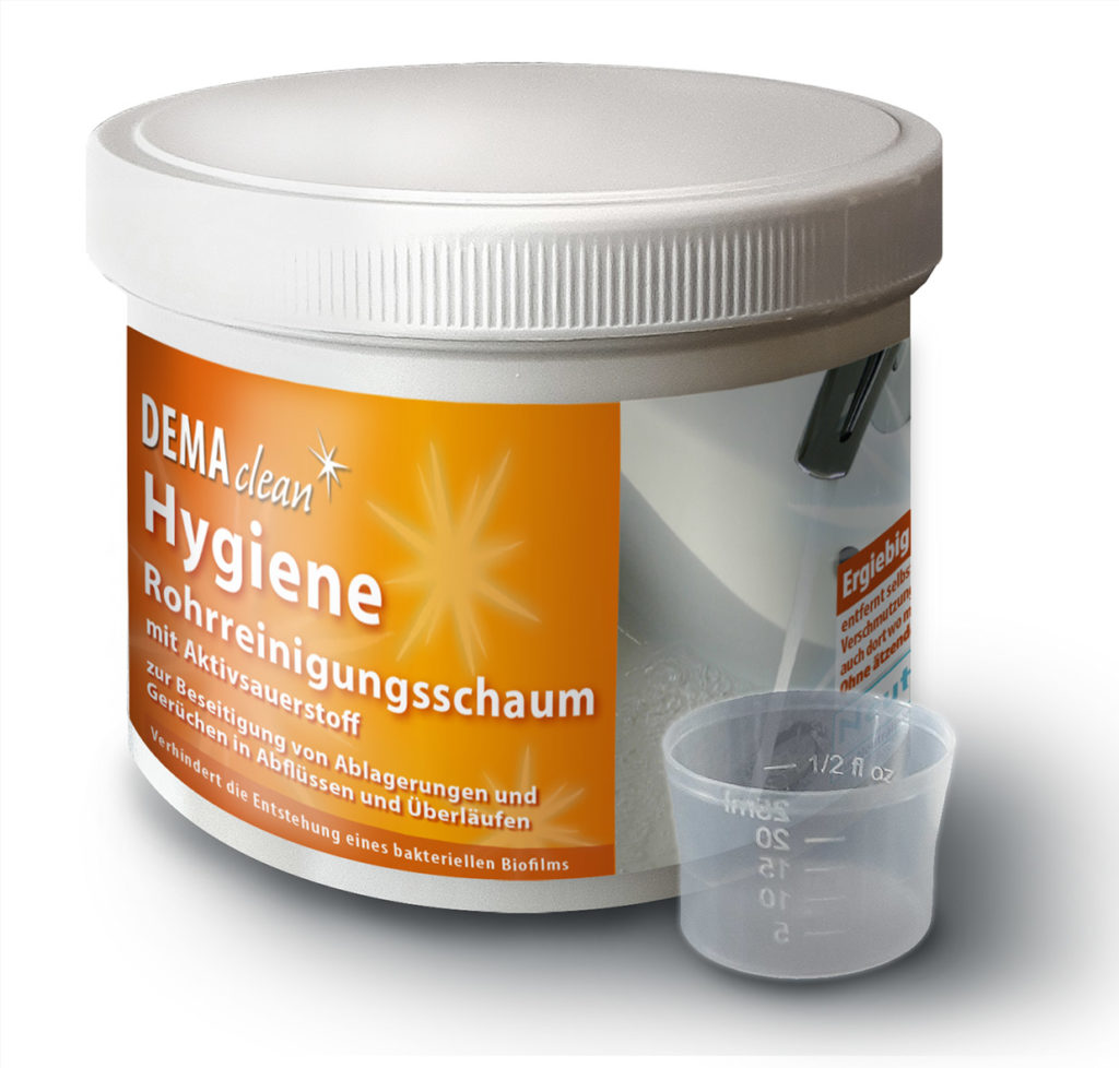 DEMA clean Hygiene Rohrreinigungsschaum