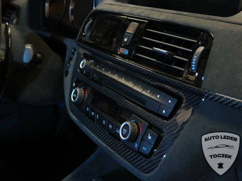 Carbon-Armaturenbrett-/Radioabdeckung