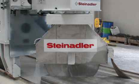 Transportable Steinsäge