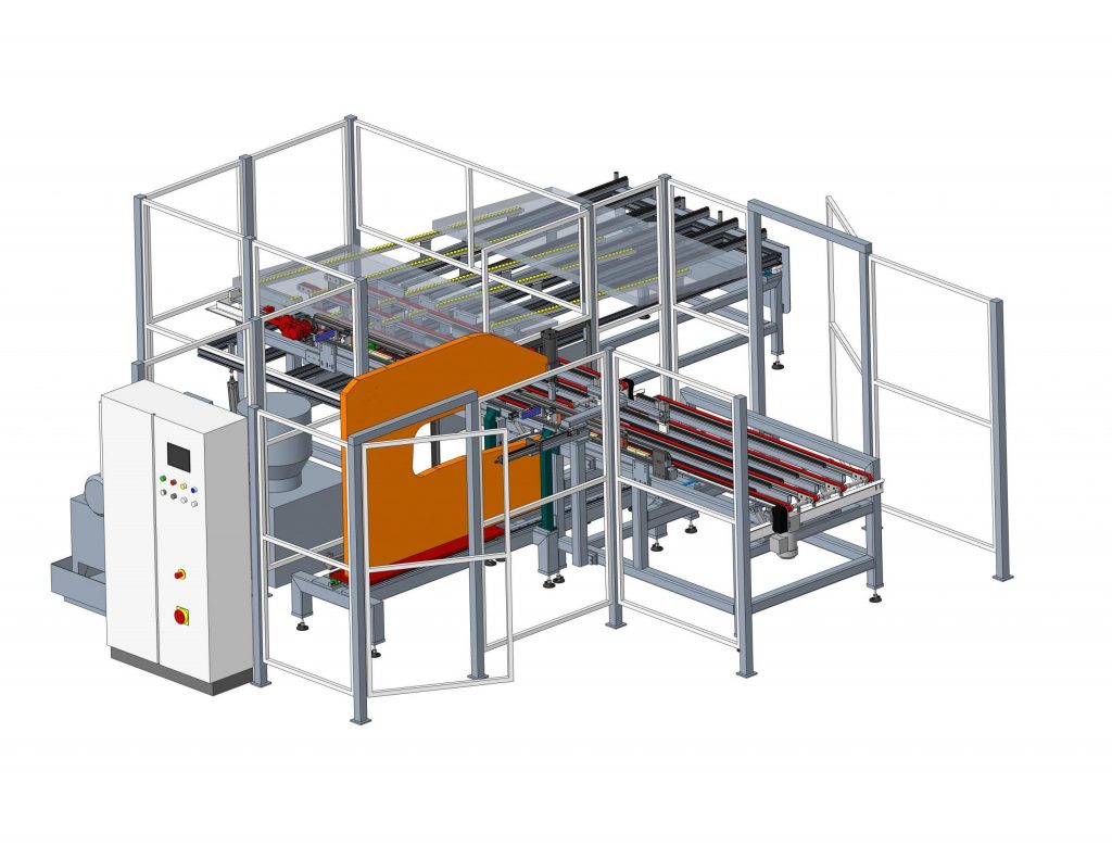 Press-fitting system from the rear