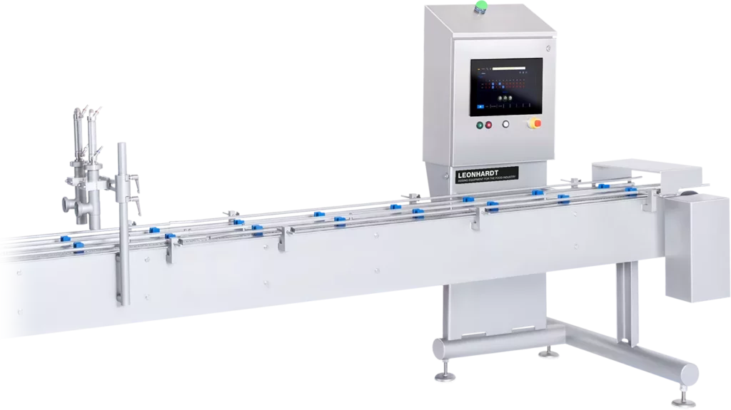 Liniensteuerung einer Dosierlinie mit 15-Zoll-Touchscreen-HMI