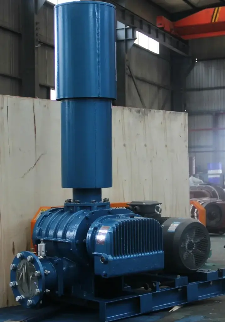 Aeration blower with VFD control
