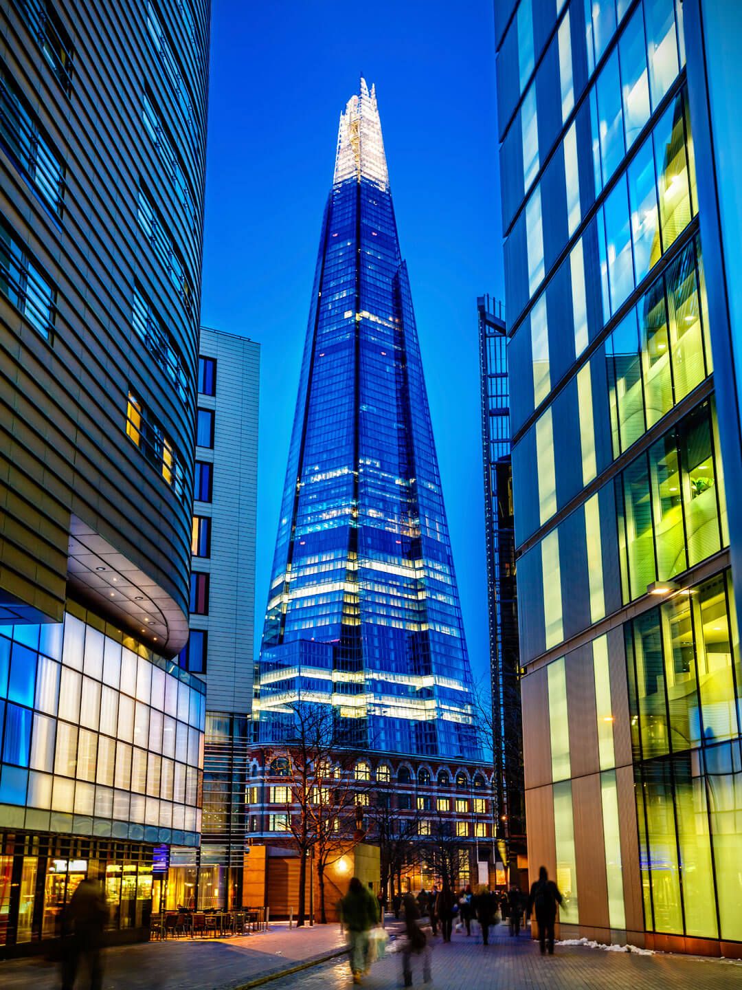 Fassadenverglasung The Shard