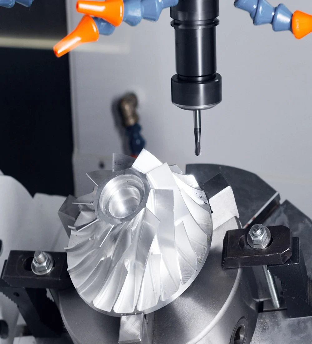5-Axis CNC Milled Part
