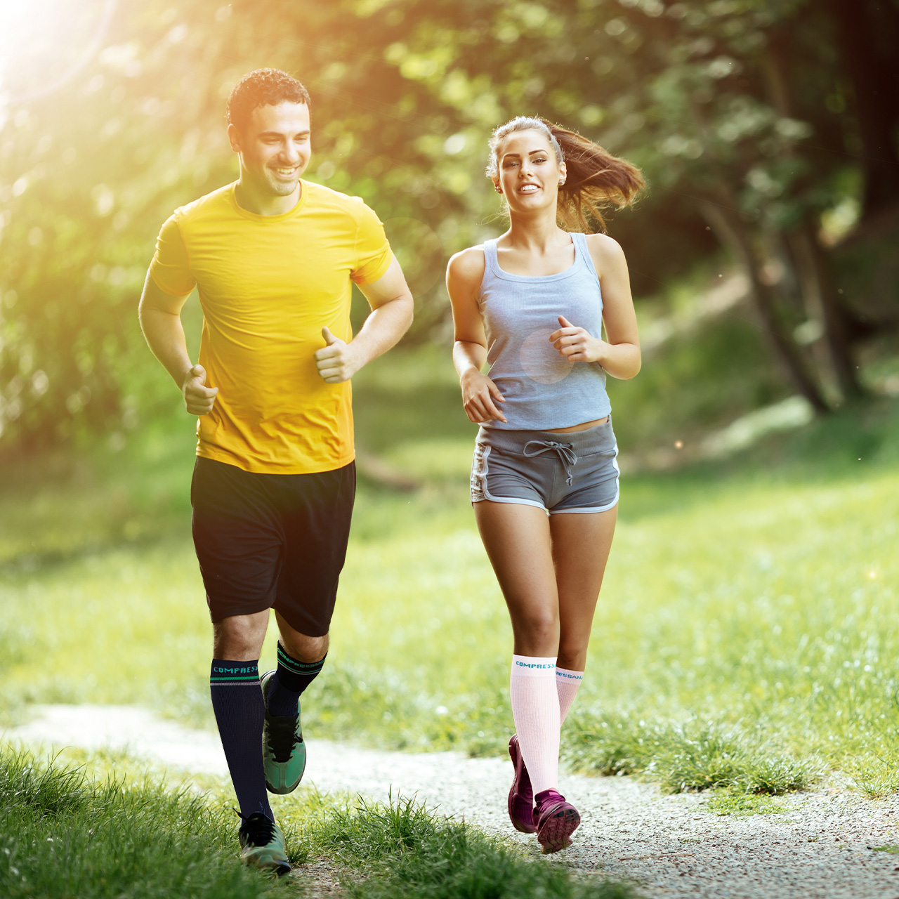 Sportkompression mit FIR-Infrarot-Technologie