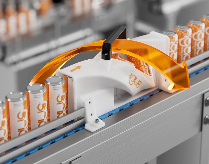 Leitungs- und Lagertechnik für Verpackungsanlagen