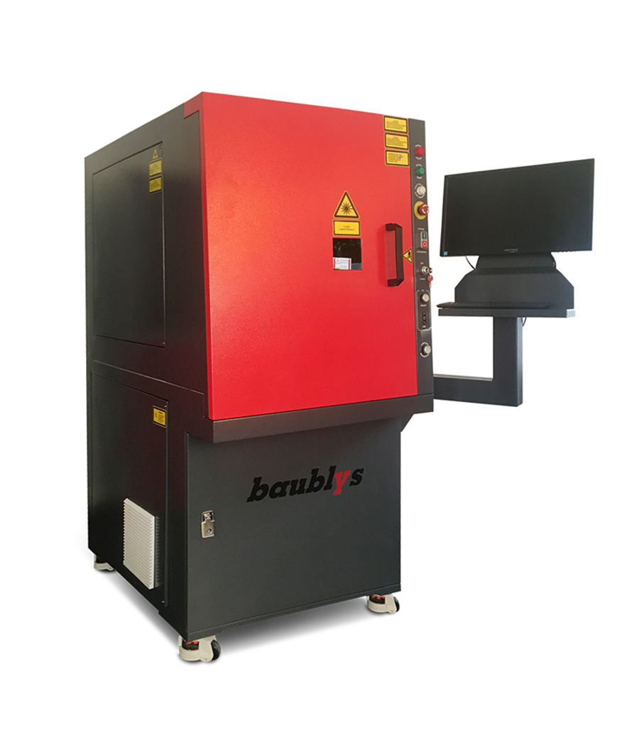 Lasergravur am Markierungslaser