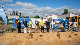 Spatenstich iKWK-Projekt Stadtwerke Dessau