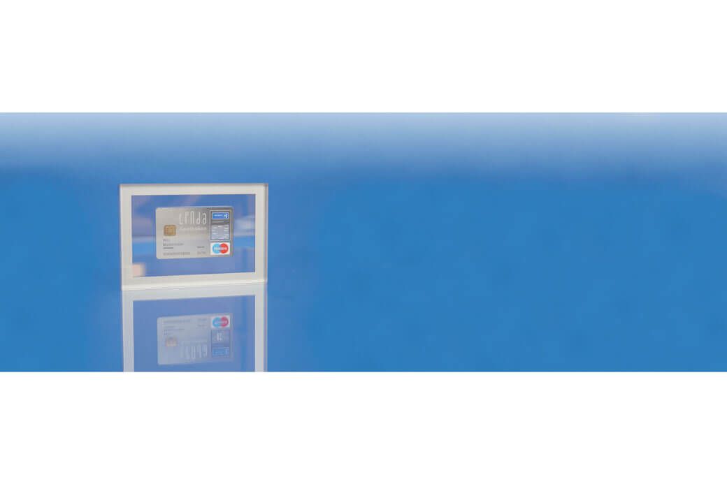 Acrylblock Mastercard