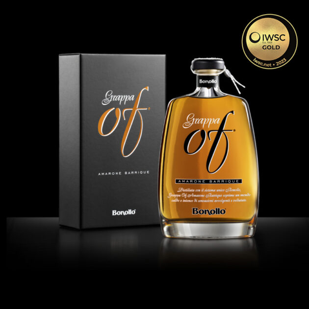 Medaglia d'Oro IWSC 2023 – Grappa OF Amarone Barrique