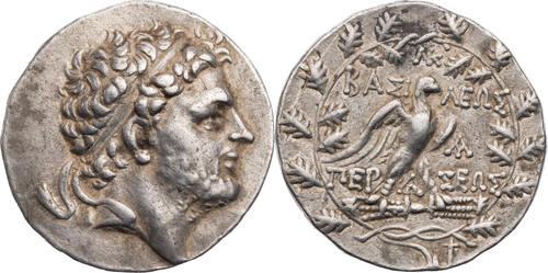 Tetradrachme des Perseus, Makedonien