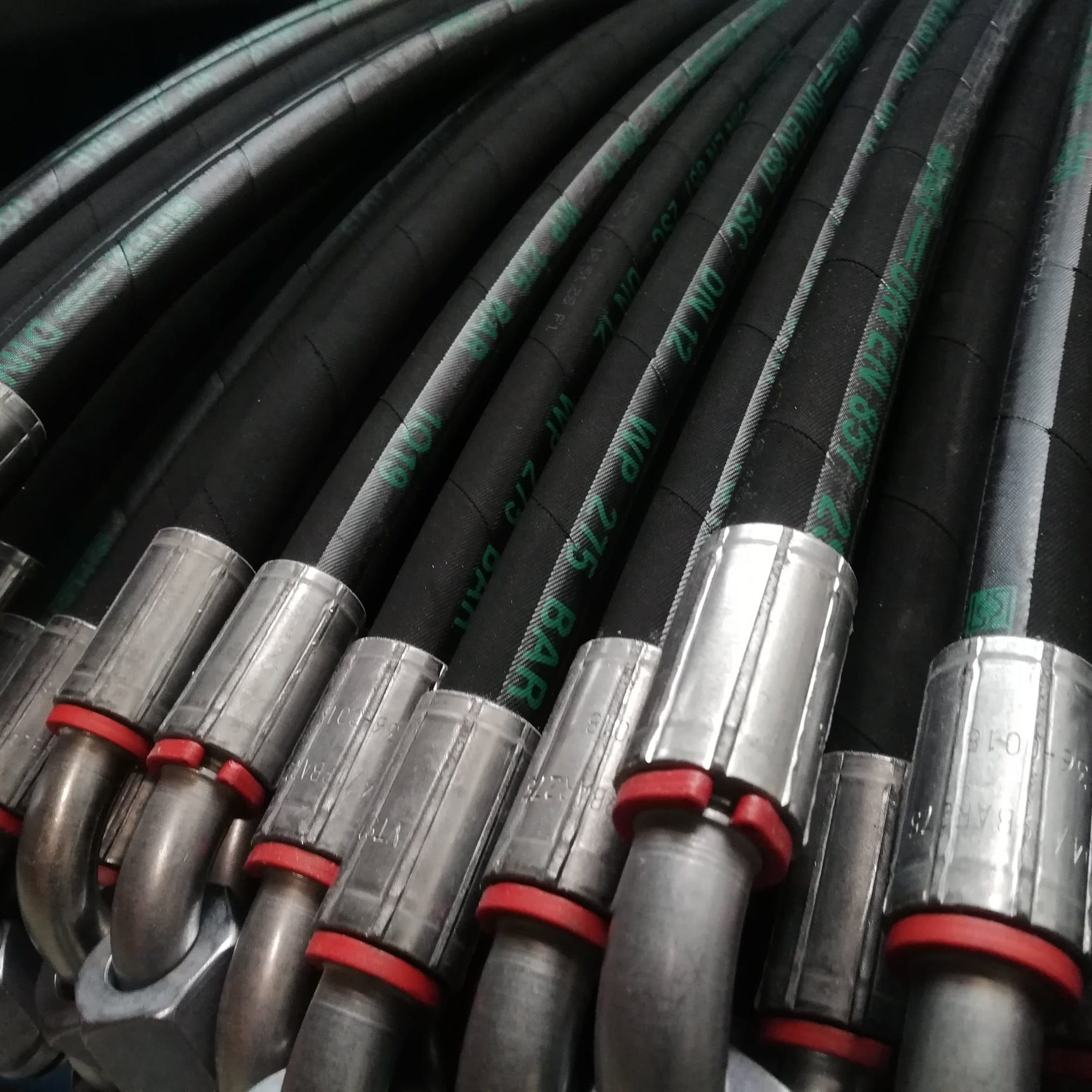 Konfektionierte Hydraulikleitung