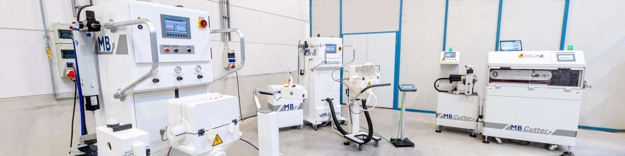 Panorama einiger Extrusionsfolgemaschinen