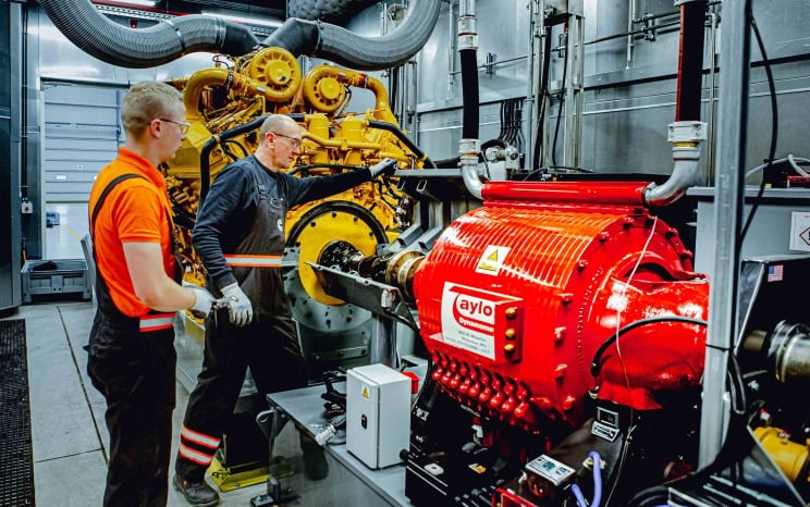 Arbeiten am Motor