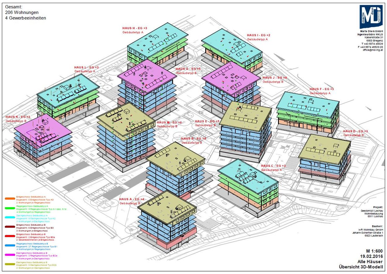 Seedomizil Lochau – Plan