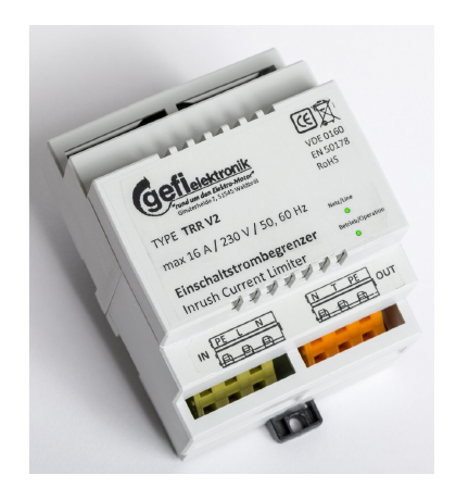 Einschaltstrombegrenzer TRR V2