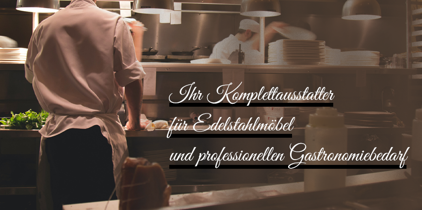 Edelstahlmöbel