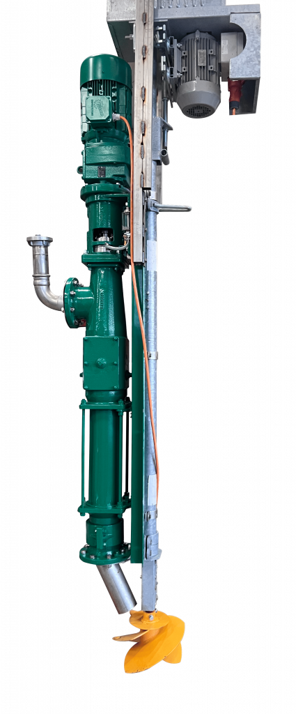 Pumpenaufbau