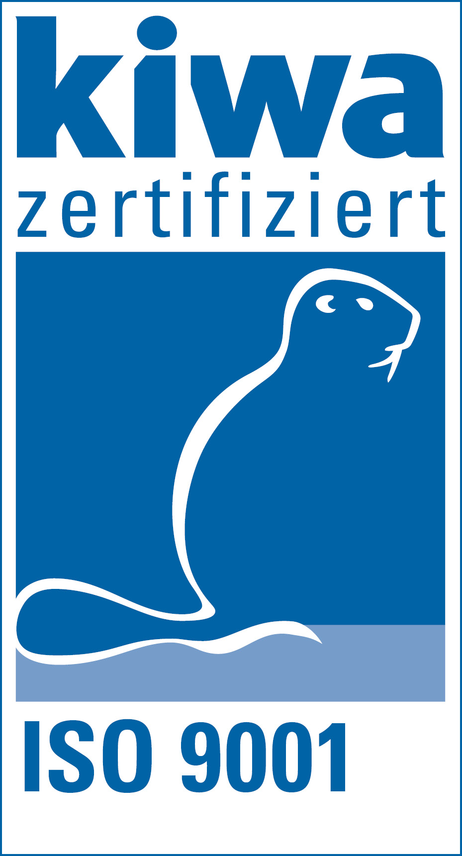 KIWA-Zertifikat DIN EN ISO 9001