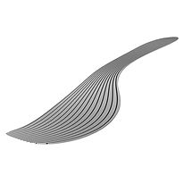 Laufschuhsohle (Faserdesign)