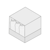 Tray-lid packaging