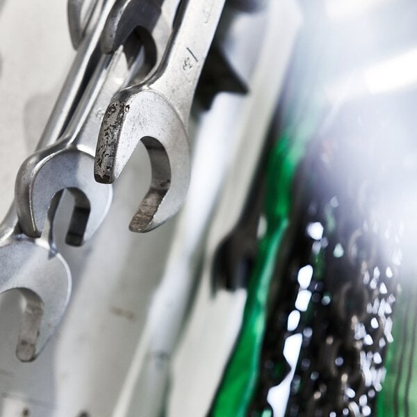 Detailed view of mechanical engineering