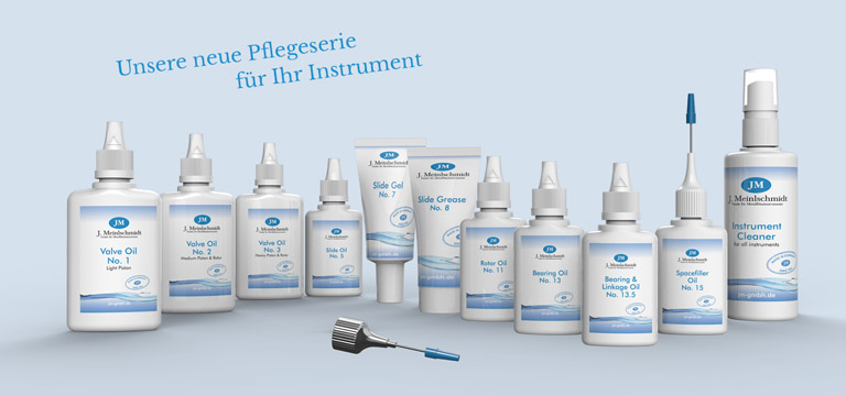JM Pflegeserie für Ihr Instrument