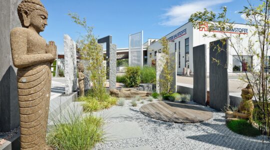 Fliesen- und Gartenausstellungen