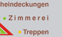 Dachstuhl / Holzbauelemente