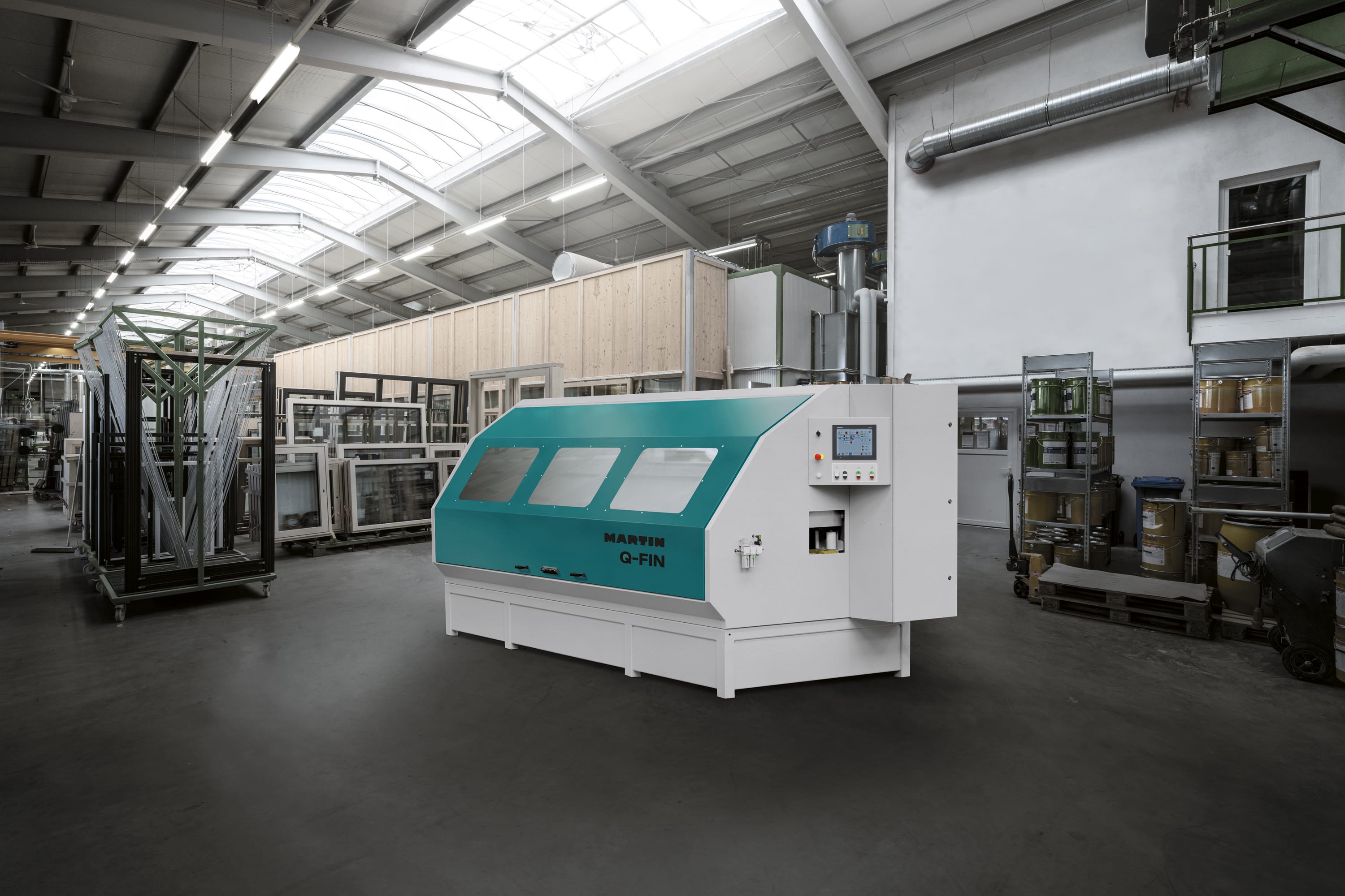 Fensterschleifmaschine Q-Fin