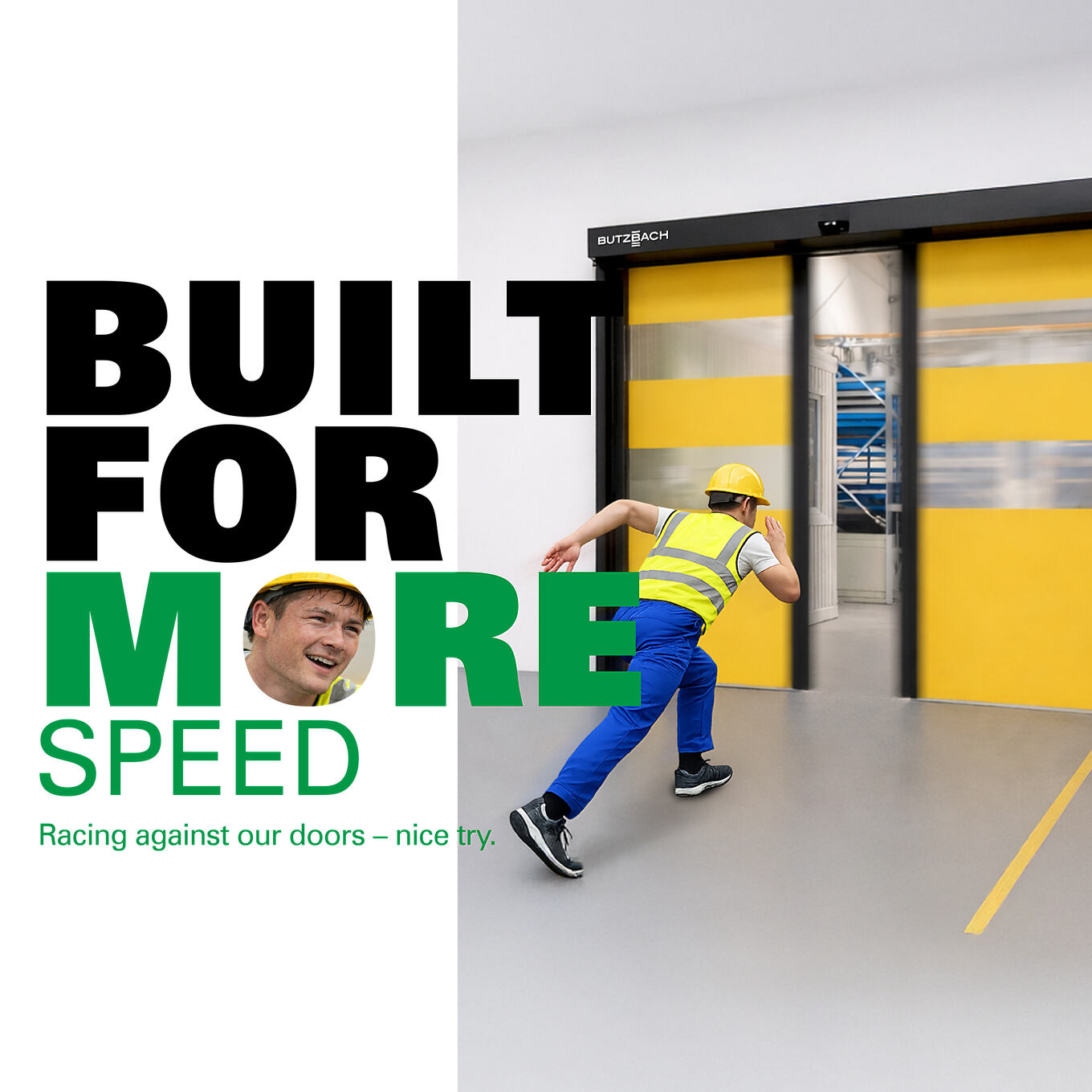 Built for more speed – Schnelllauftore