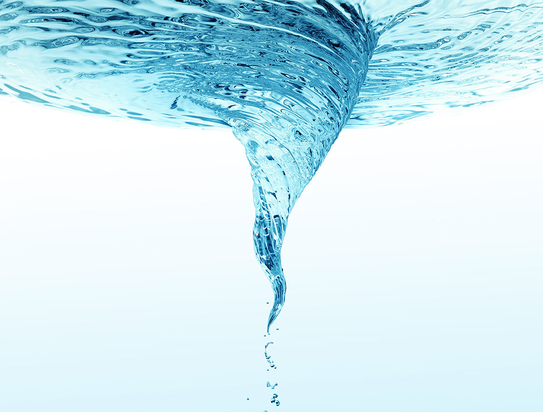 Easy flushing during implantation