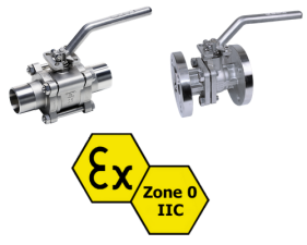 Kugelhähne DG/FG (ATEX Zone 0 IIC)